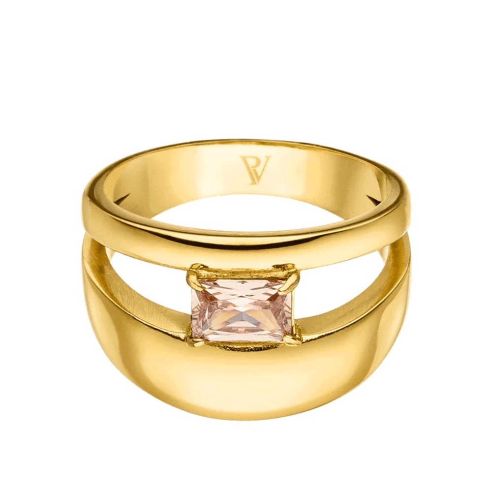 Paul Valentine Rose Radiant Ring